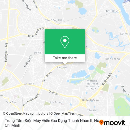 Trung Tâm Điện Máy, Điện Gia Dụng Thanh Nhàn II map