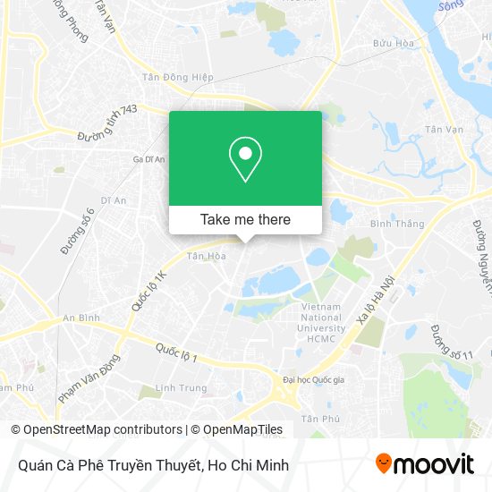 Quán Cà Phê Truyền Thuyết map