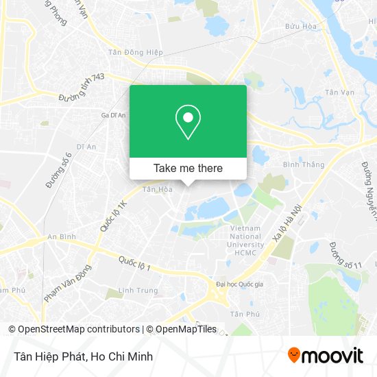 Tân Hiệp Phát map