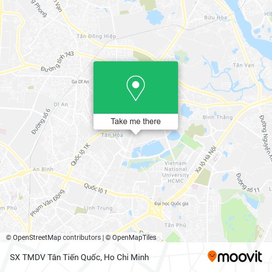 SX TMDV Tân Tiến Quốc map