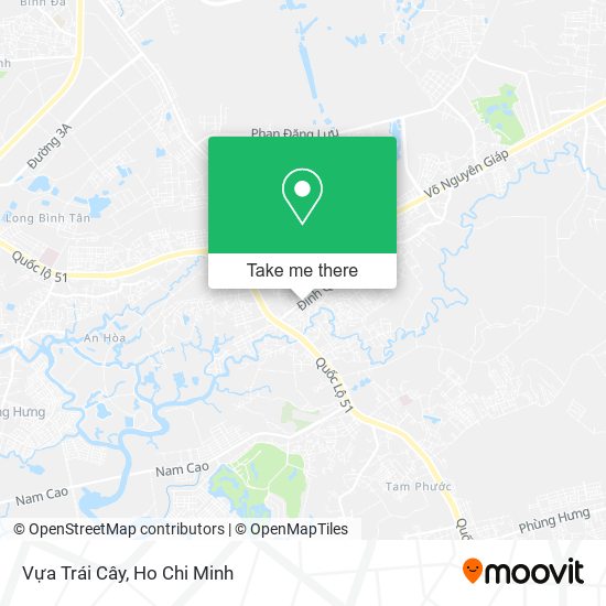 Vựa Trái Cây map