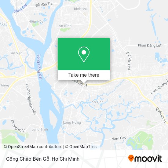 Cổng Chào Bến Gỗ map