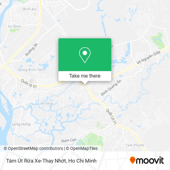 Tám Út Rửa Xe-Thay Nhớt map