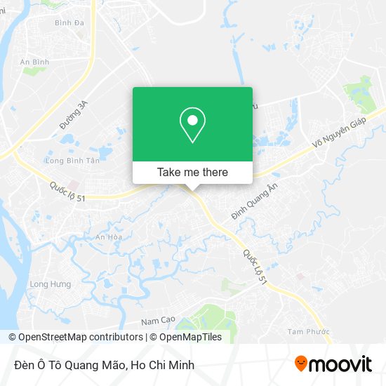 Đèn Ô Tô Quang Mão map