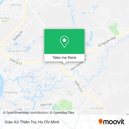 Giáo Xứ Thiên Trợ map