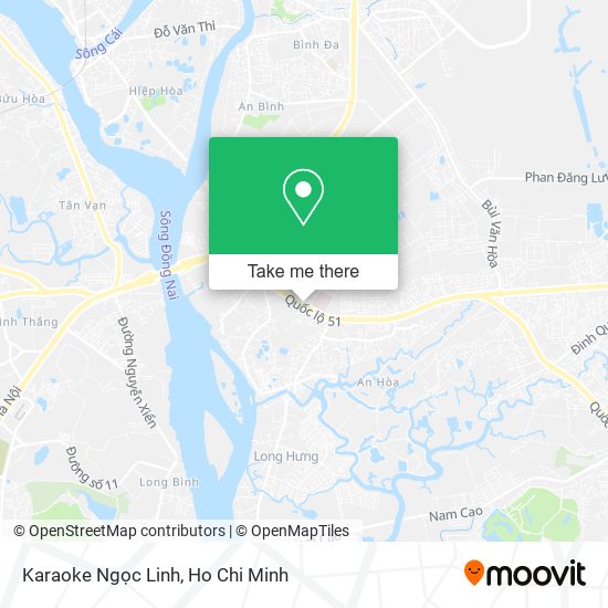 Karaoke Ngọc Linh map