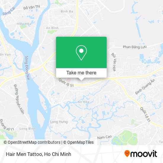 Hair Men Tattoo map