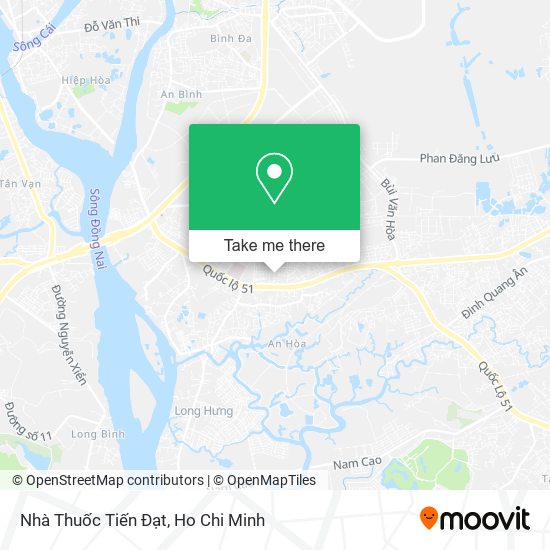 Nhà Thuốc Tiến Đạt map