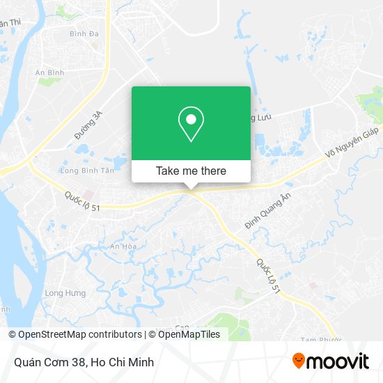 Quán Cơm 38 map