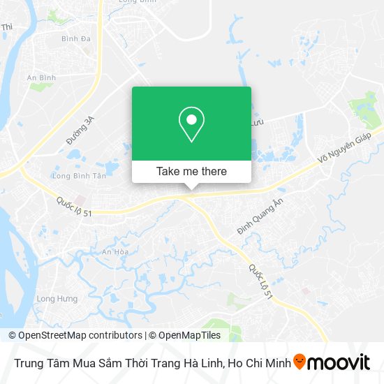 Trung Tâm Mua Sắm Thời Trang Hà Linh map