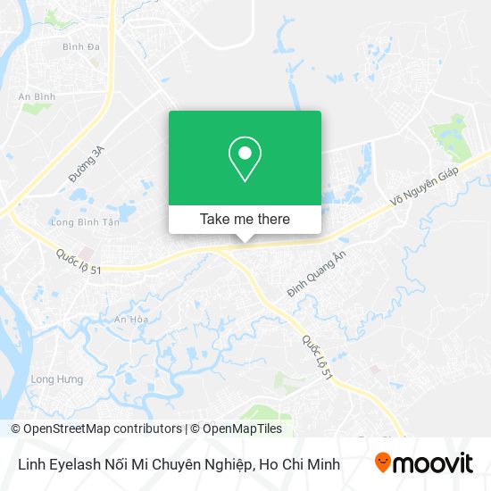 Linh Eyelash Nối Mi Chuyên Nghiệp map
