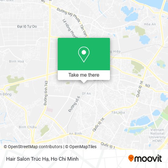 Hair Salon Trúc Hạ map