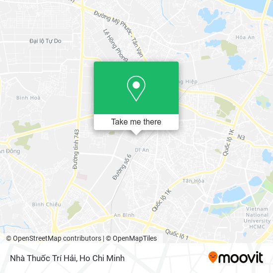 Nhà Thuốc Trí Hải map