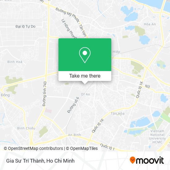 Gia Sư Trí Thành map