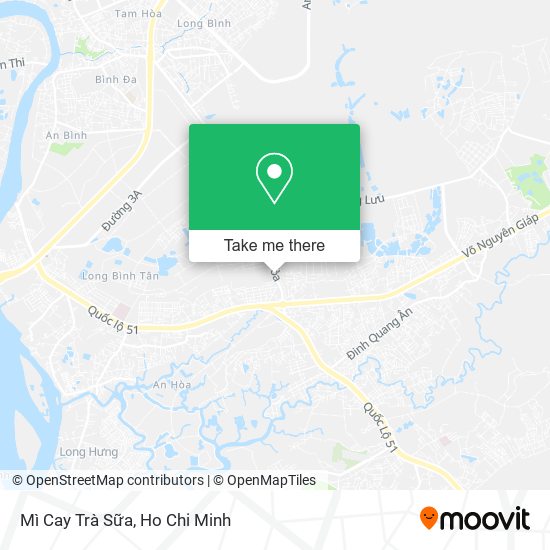 Mì Cay Trà Sữa map
