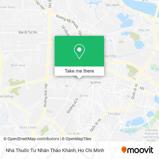 Nhà Thuốc Tư Nhân Thảo Khánh map