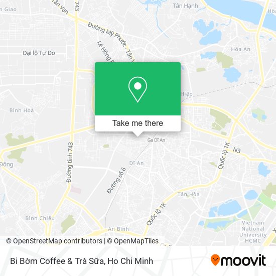 Bi Bờm Coffee & Trà Sữa map