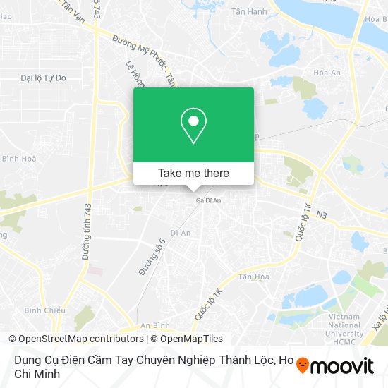 Dụng Cụ Điện Cầm Tay Chuyên Nghiệp Thành Lộc map