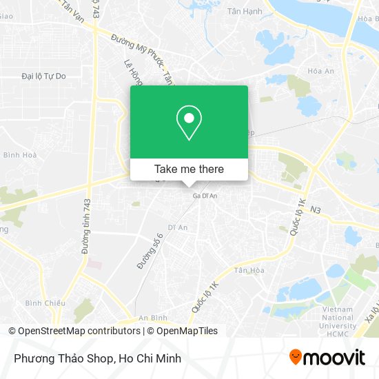 Phương Thảo Shop map