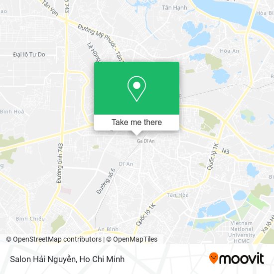 Salon Hải Nguyễn map