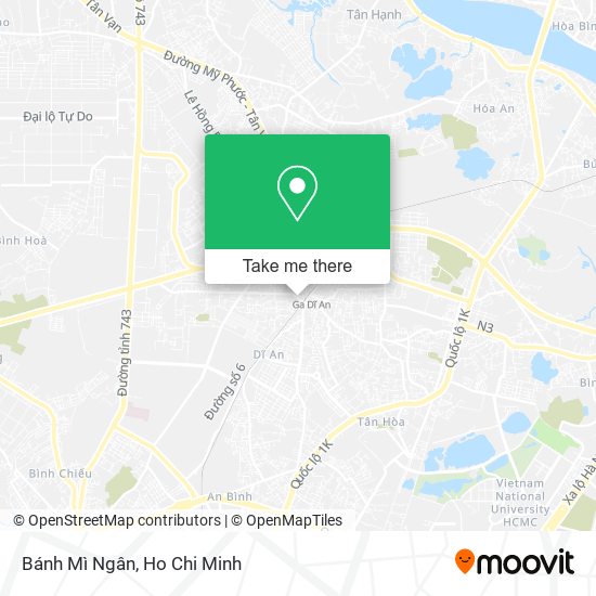 Bánh Mì Ngân map