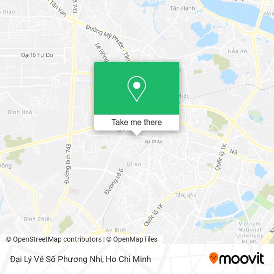 Đại Lý Vé Số Phương Nhi map