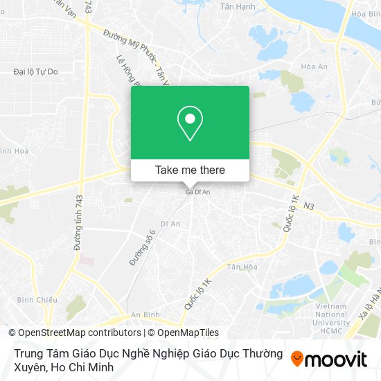 Trung Tâm Giáo Dục Nghề Nghiệp Giáo Dục Thường Xuyên map