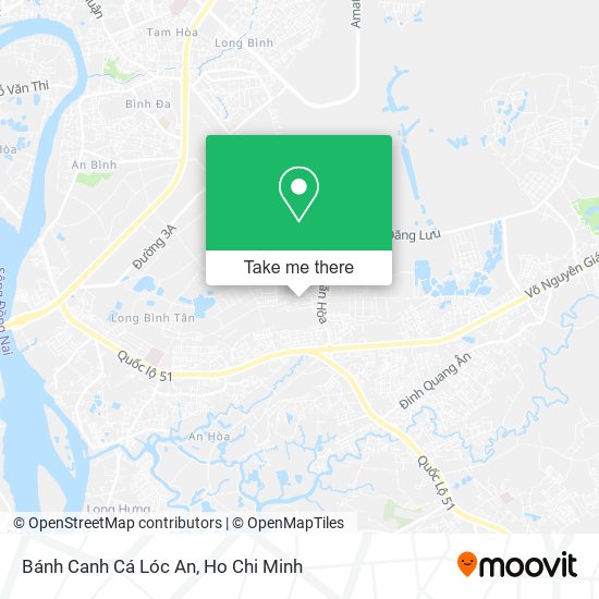 Bánh Canh Cá Lóc An map