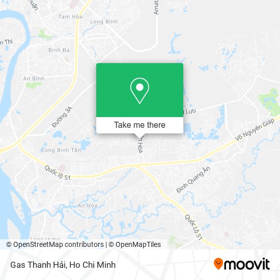Gas Thanh Hải map