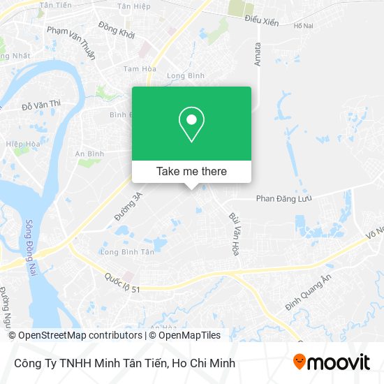 Công Ty TNHH Minh Tân Tiến map