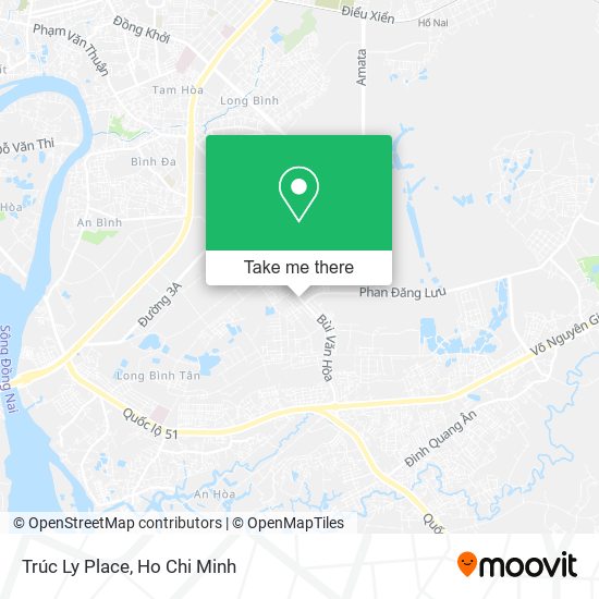 Trúc Ly Place map