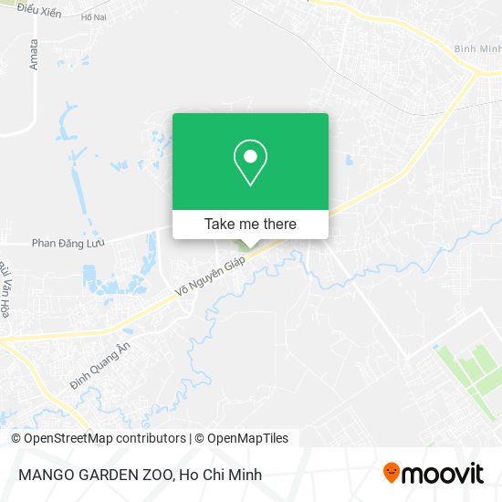 MANGO GARDEN ZOO map