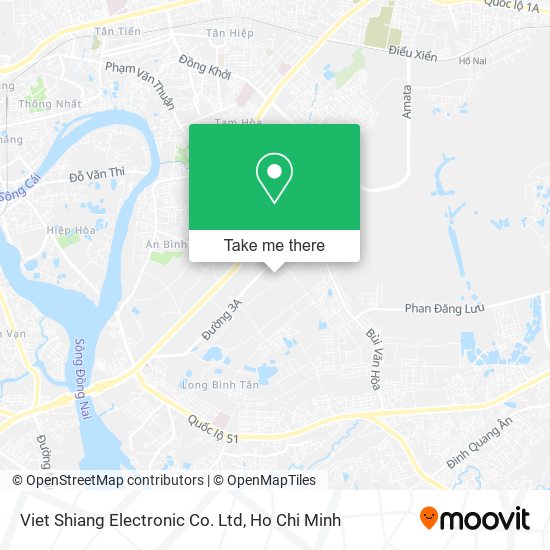 Viet Shiang Electronic Co. Ltd map