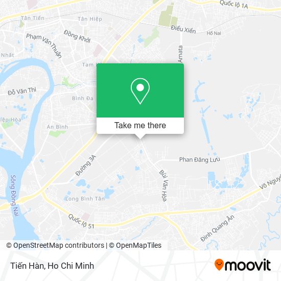 Tiến Hàn map