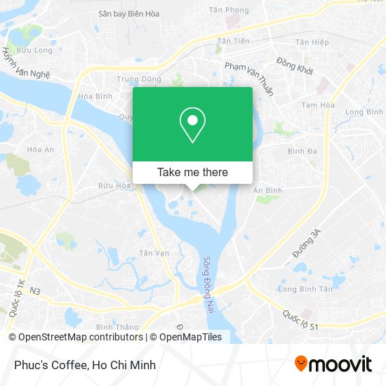 Phuc's Coffee map