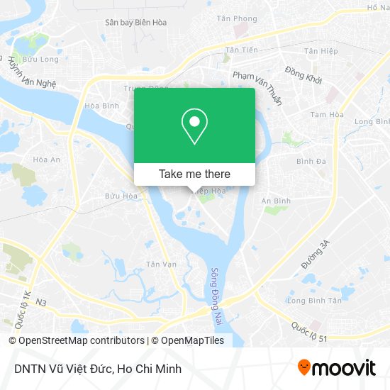 DNTN Vũ Việt Đức map