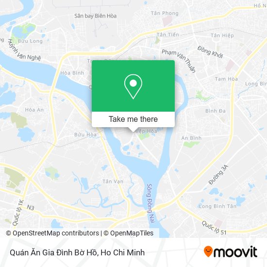 Quán Ăn Gia Đình Bờ Hồ map