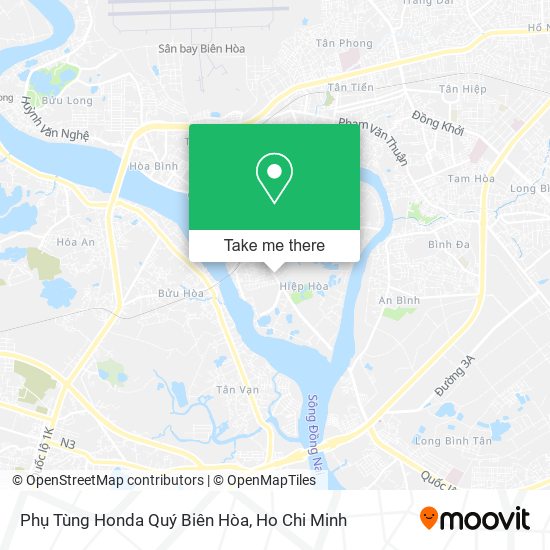 Phụ Tùng Honda Quý Biên Hòa map