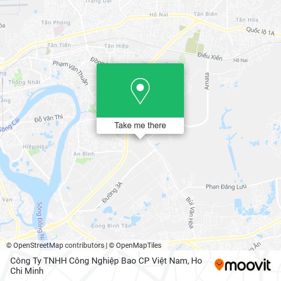 Công Ty TNHH Công Nghiệp Bao CP Việt Nam map