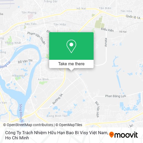 Công Ty Trách Nhiệm Hữu Hạn Bao Bì Visy Việt Nam map