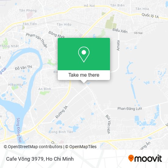 Cafe Võng 3979 map
