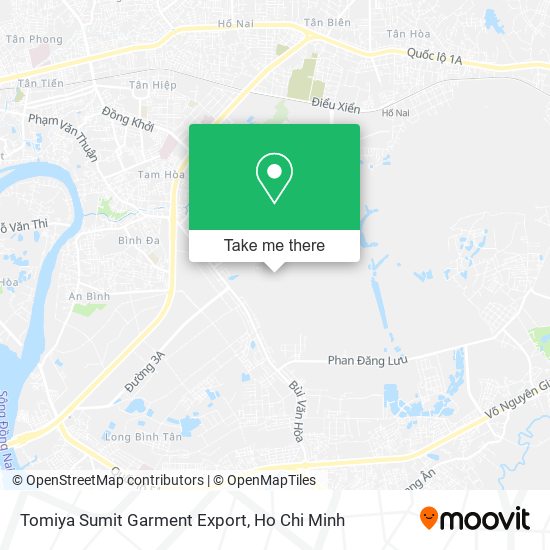 Tomiya Sumit Garment Export map