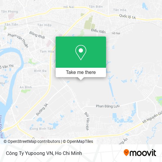Công Ty Yupoong VN map