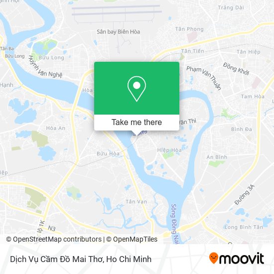 Dịch Vụ Cầm Đồ Mai Thơ map