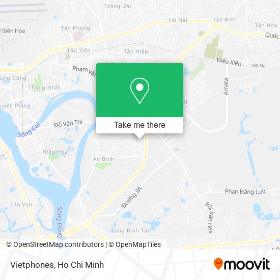 Vietphones map