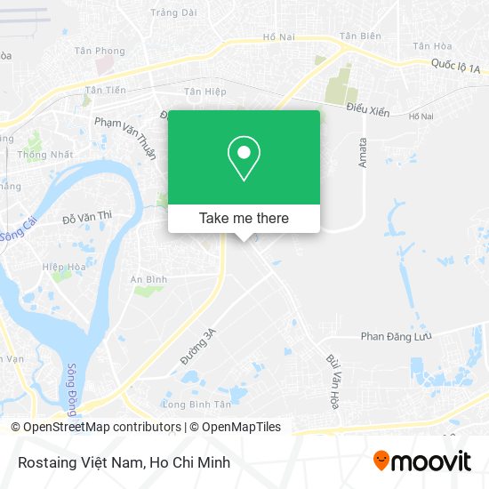 Rostaing Việt Nam map
