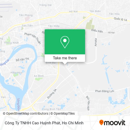 Công Ty TNHH Cao Huỳnh Phát map