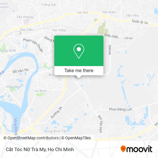 Cắt Tóc Nữ Trà My map