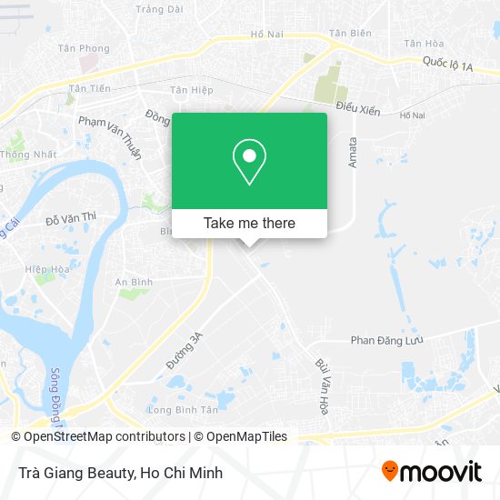 Trà Giang Beauty map