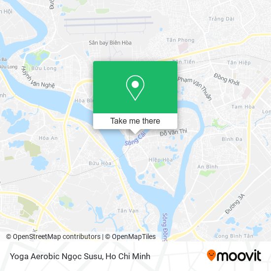 Yoga Aerobic Ngọc Susu map